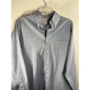 Brooks Brothers Blue Cotton Size 15 1/2 - 5 Long Sleeve Button Up Men’s Shirt